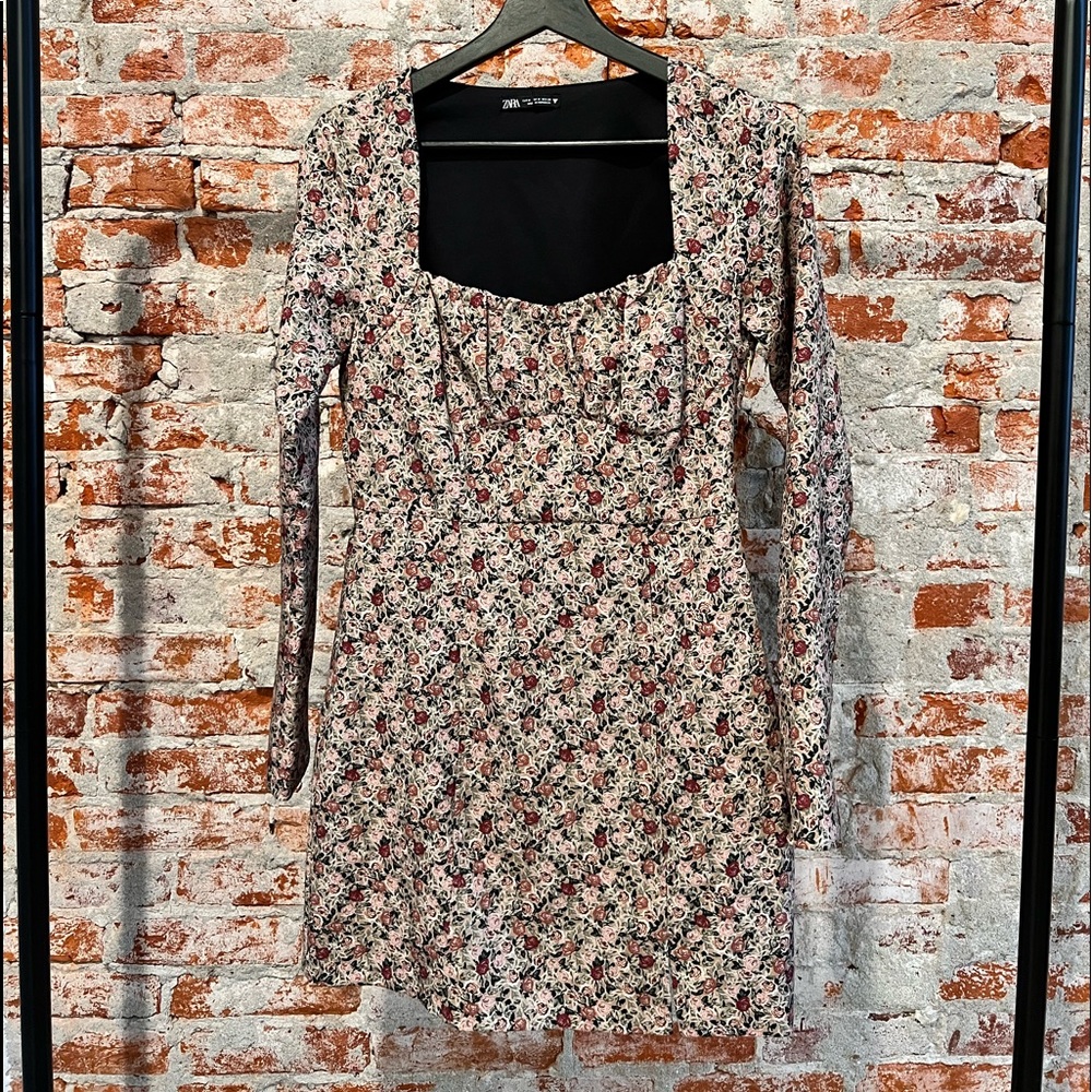 Zara flower dress